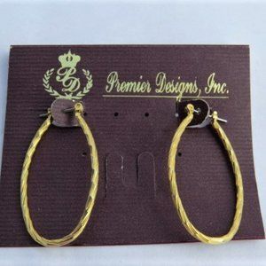 Premier Designs Hot Cakes Hoop Earrings